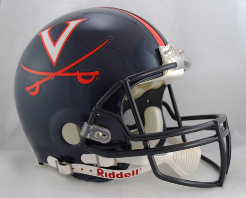 Virginia Cavaliers Full Size Authentic Riddell Proline Helmet